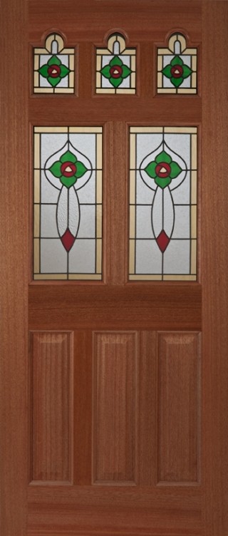 Hardwood Ealing Rose External Hardwood M&T Doors Glazed