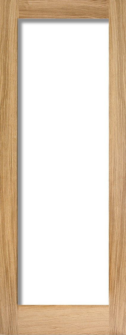 Oak Pattern 10 (Clear Glass)