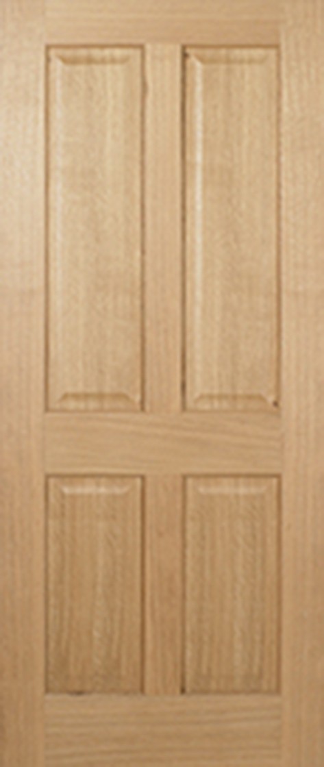 Pre-Finished Oak Regency 4 Panel