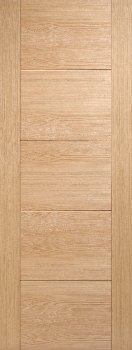 Pre-Finished Oak Vancouver  Fire Door