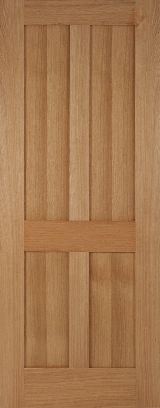 Oak Flat Panel Bristol Shaker Style Door