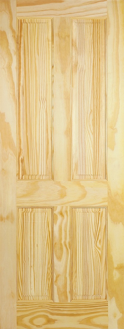  4 Panel CLEAR PINE