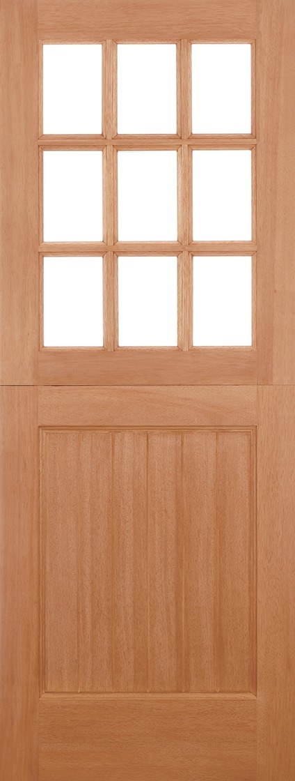 Hardwood 9L Straight top Stable (Un-Glazed)