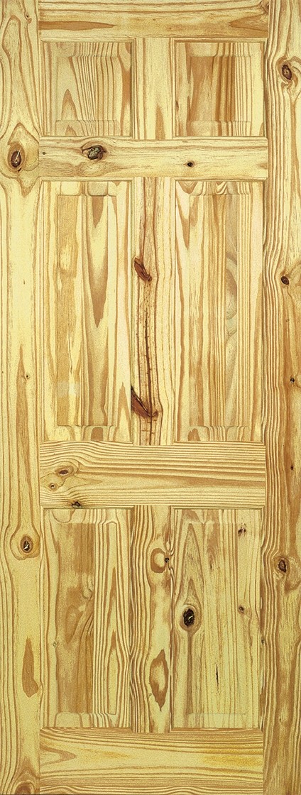 Knotty Pine 6 Panel