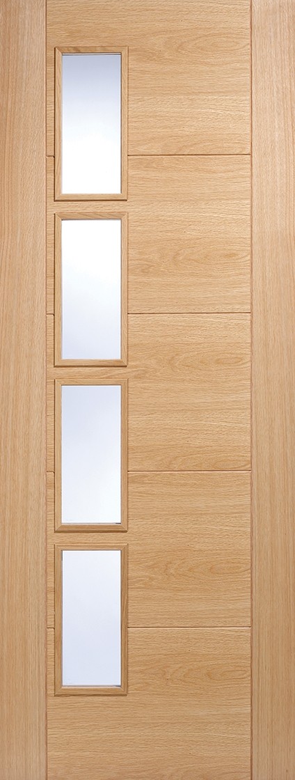 Oak VANCOUVER Offset (Clear Glass)