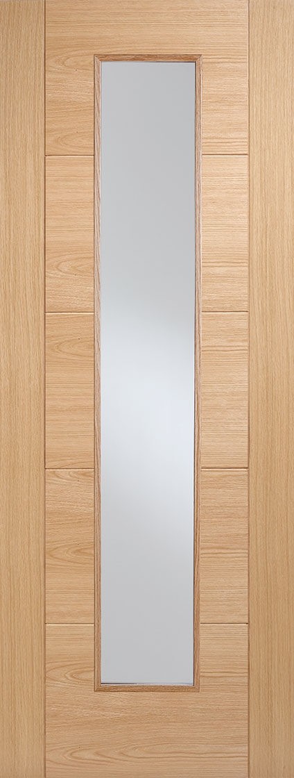 Oak VANCOUVER Long Light (Clear Glass)