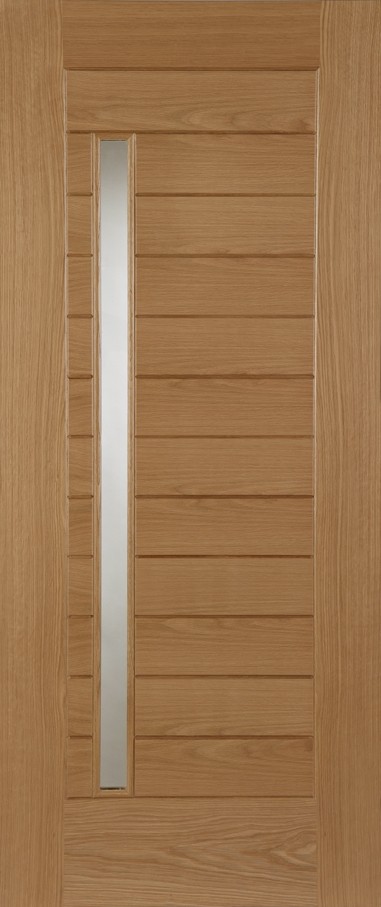 Oak Oslo (Frosted Double Glazed)