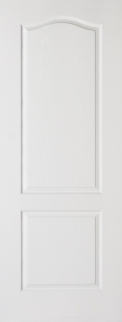 White CLASSICAL 2 PANEL Fire Door