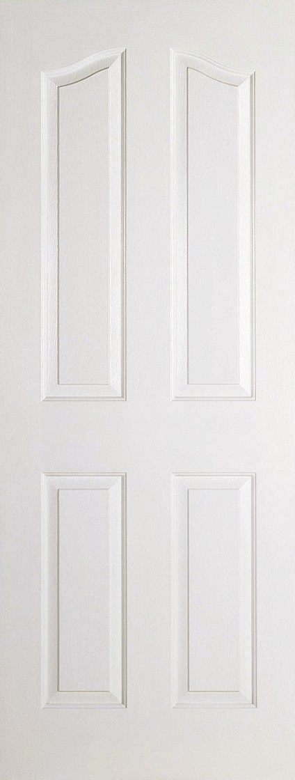 White Moulded MAYFAIR 4 Panel