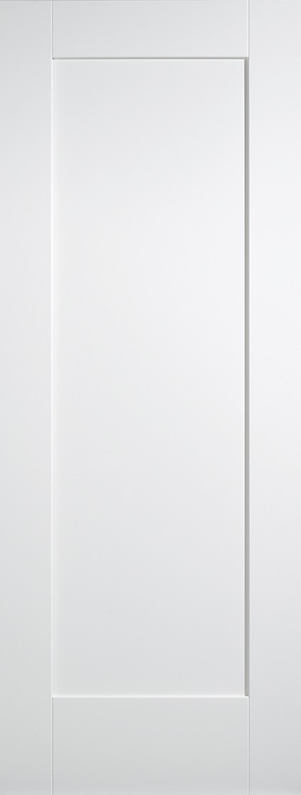 White Shaker 1 Panel